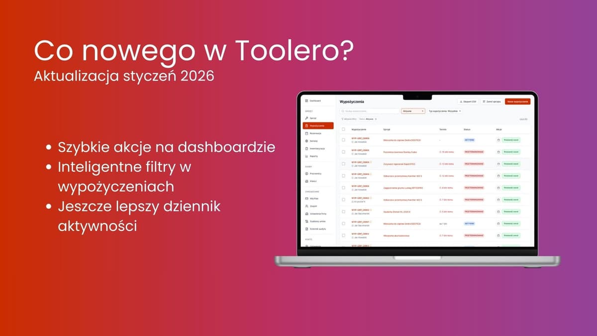 Opis aktualizacji styczeń 2026