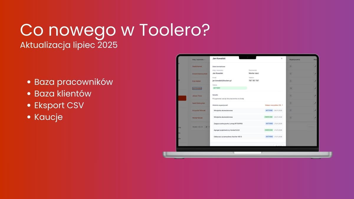Opis aktualizacji lipiec 2025