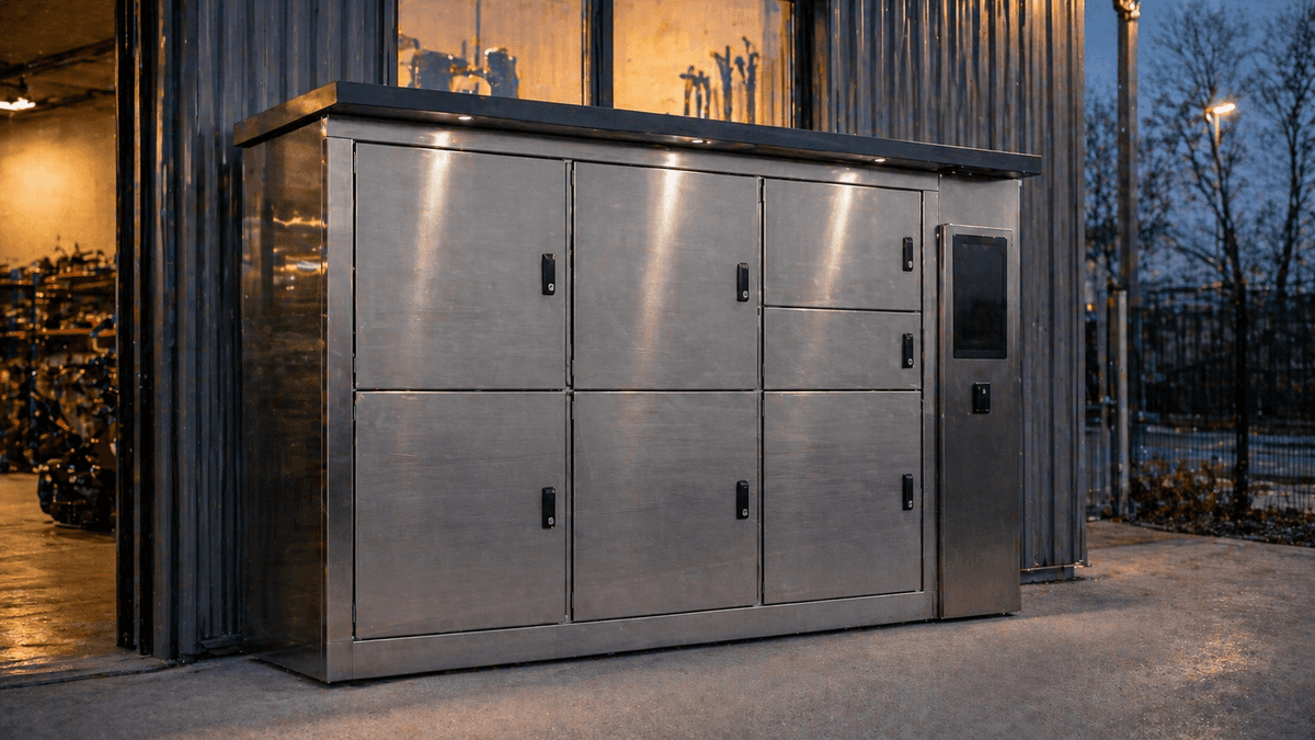 Smart lockers in equipment rental — 24/7 self-service pickup